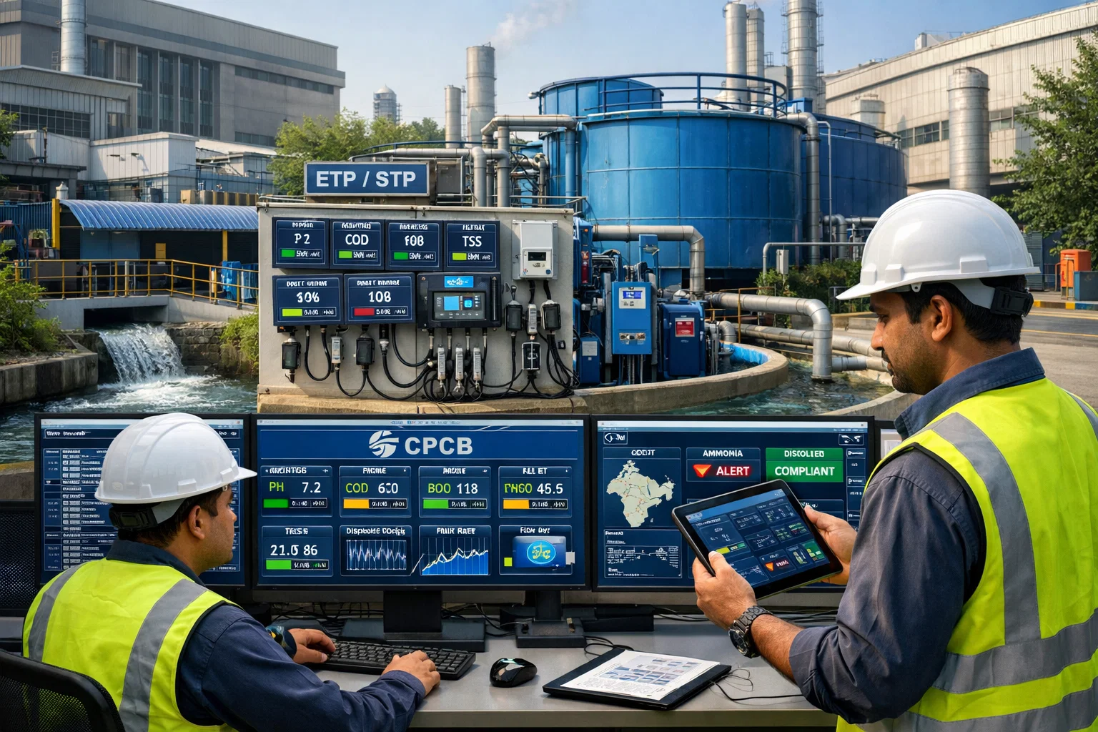 Water Quality Monitoring for Manufacturing Units in Noida