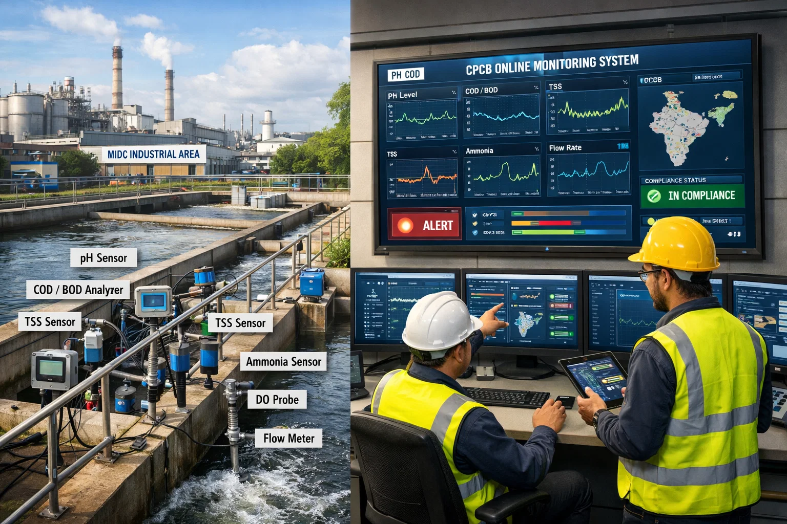 MIDC Online Water Quality Monitoring Mumbai