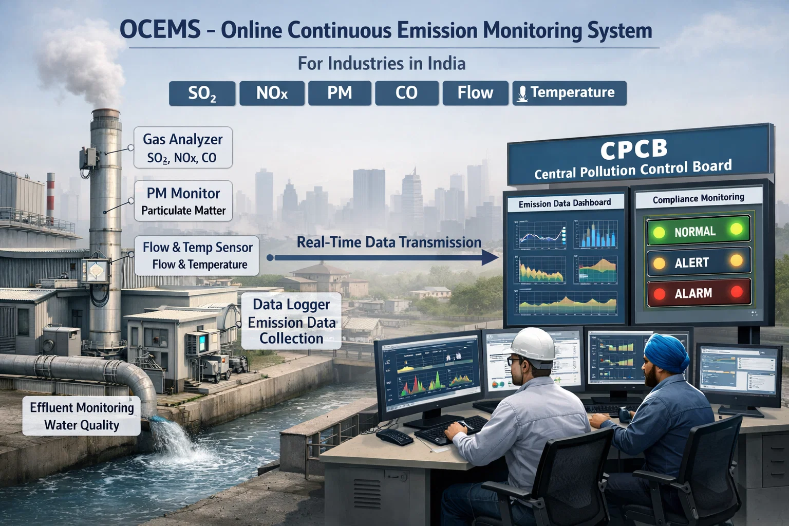 OCEMS Requirements for Industries in Noida
